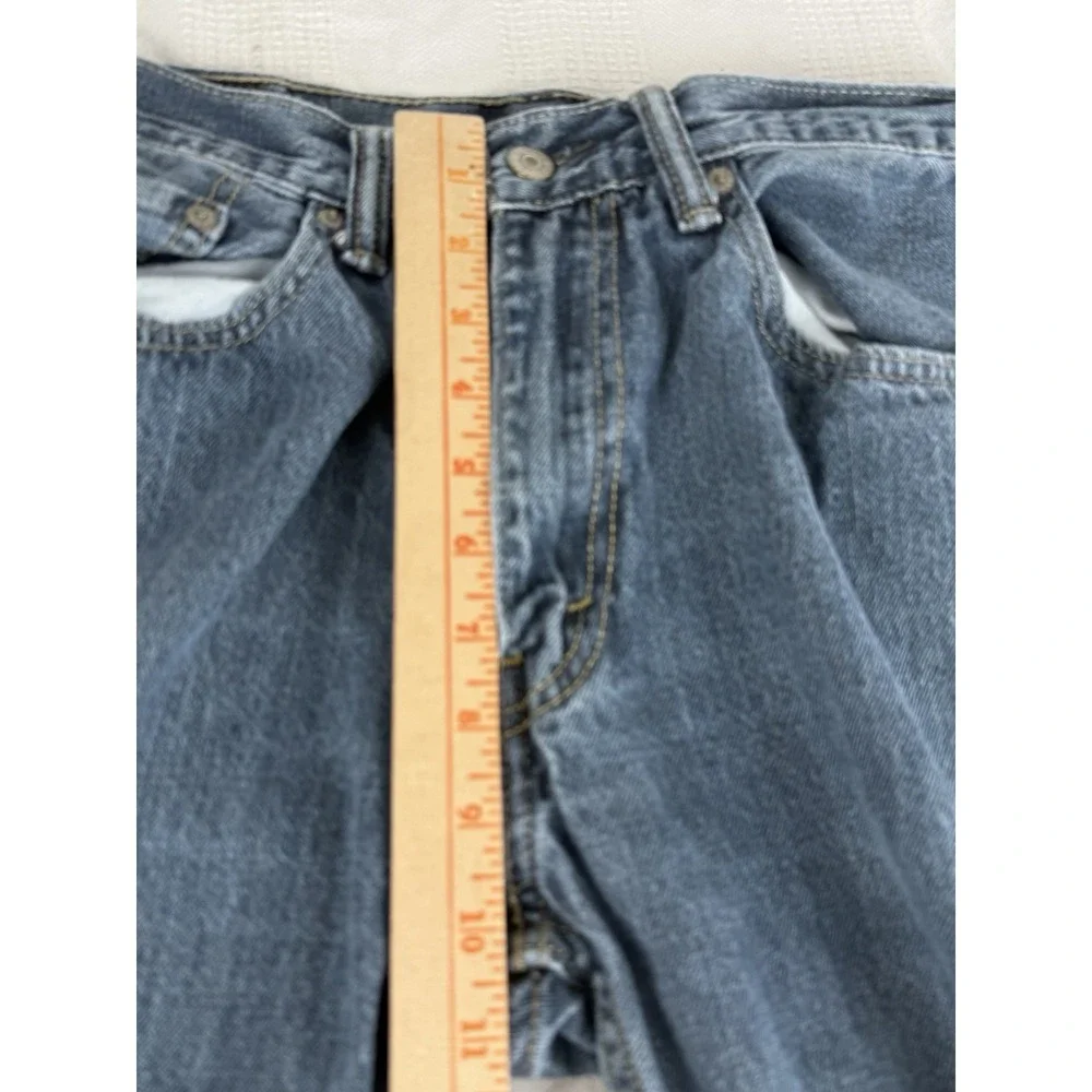 Levi's 505 Men's Jeans 34x32 Medium Wash Straight Leg Denim‎ Red Tab